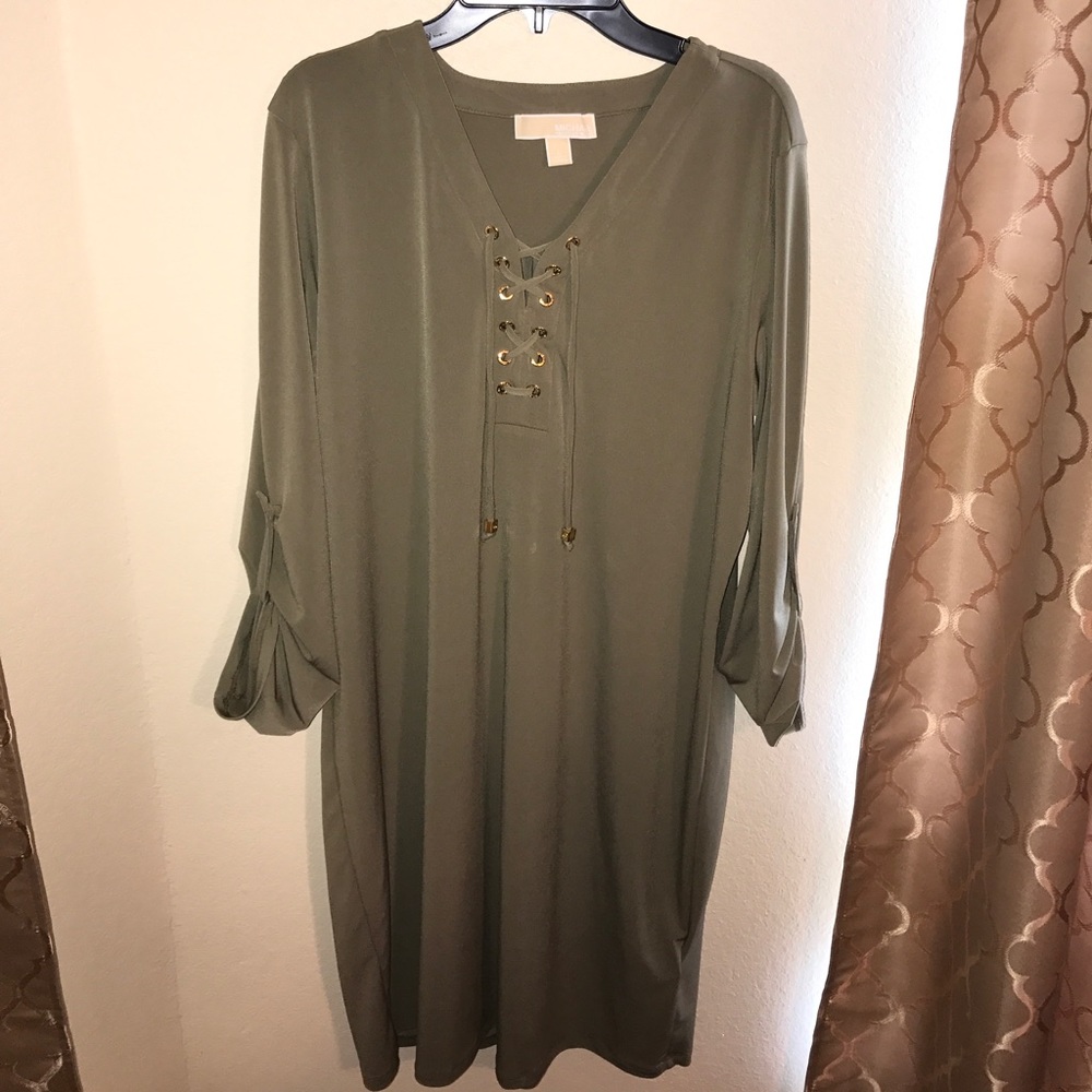 Michael Kors Lace Up Dress