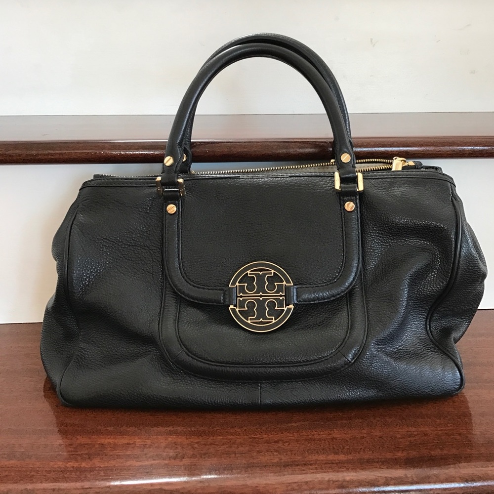 Tory Burch Black Leather Bag