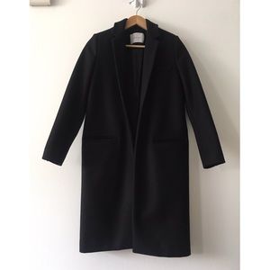 New Everlane Overcoat Black XS