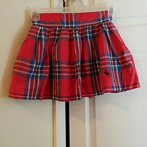 Woman's Plaid Skirt
