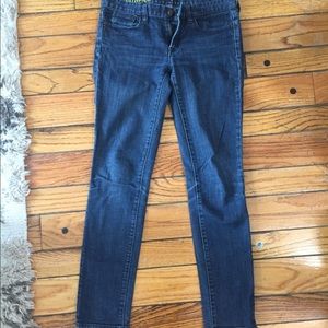 J.crew Toothpick denim skinny jeans