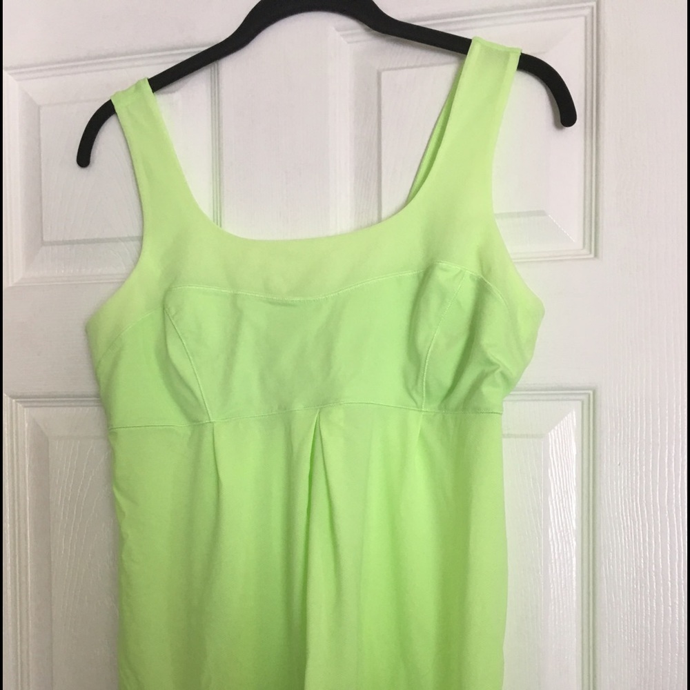 Lululemon Bright Green Tank