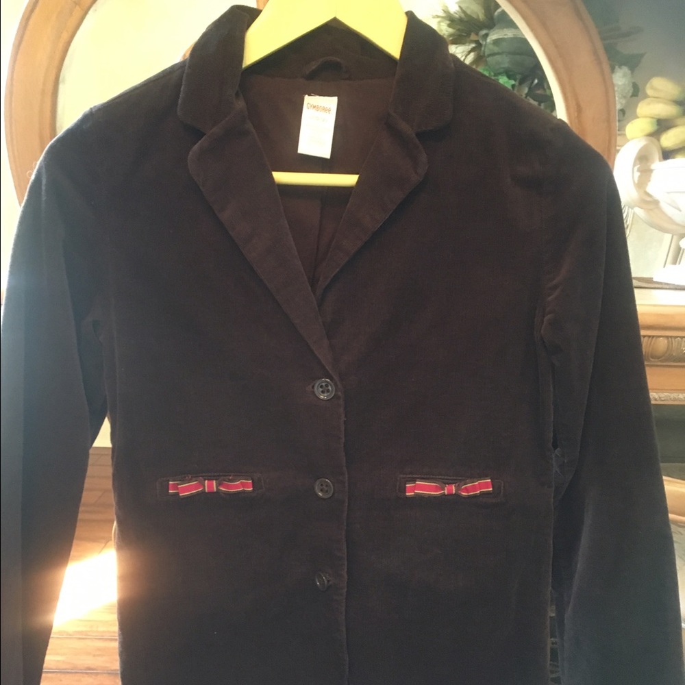 Girls brown Gymboree Jacket L 10-12