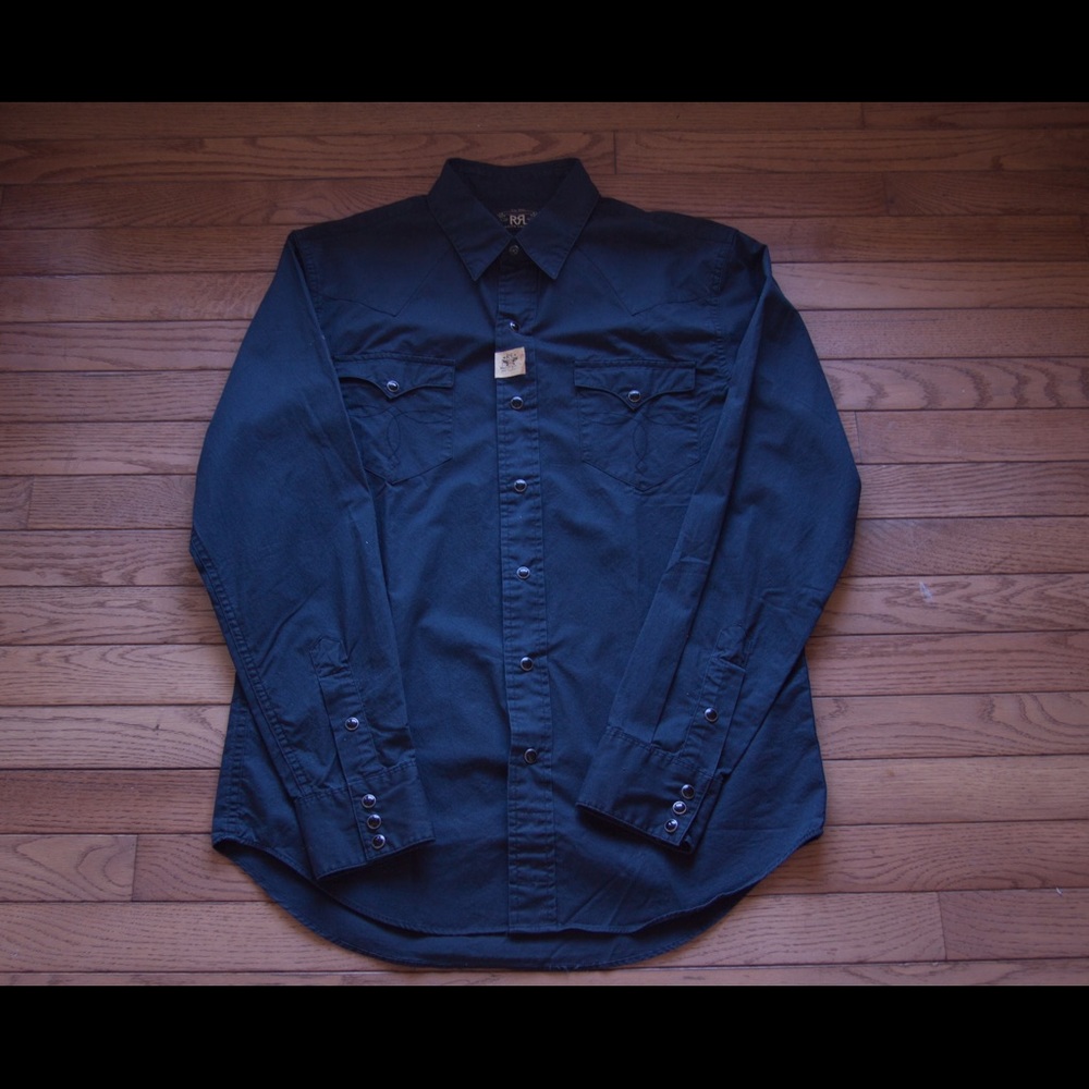 RRL black shirt