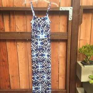 Beautiful Print Maxi Dress with Pockets