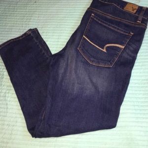 American eagle jeans crop