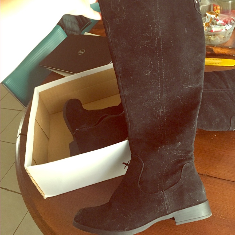 Black over the knee XOXO boots