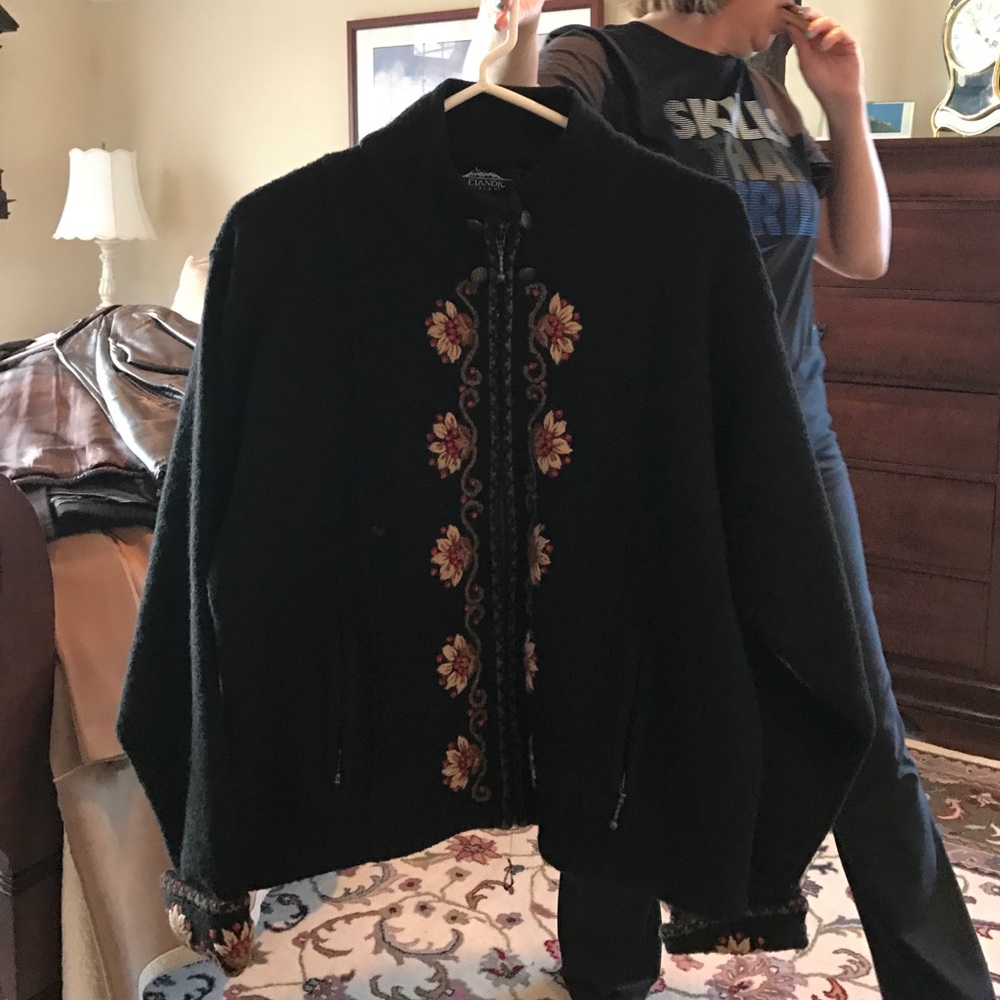 Icelandic boiled wool jacket