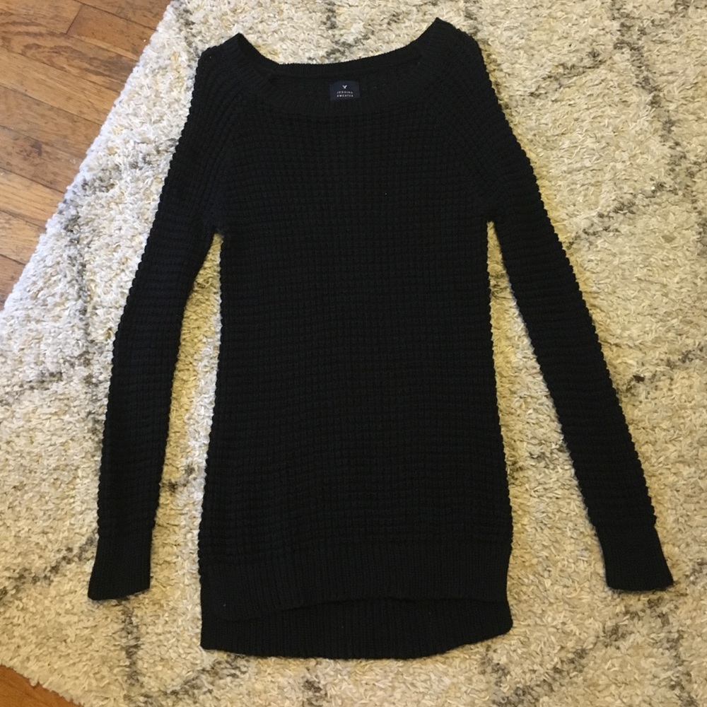 Black sweater from American eagle
