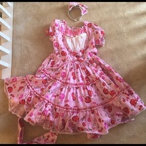 Metamorphose cherry lolita dress