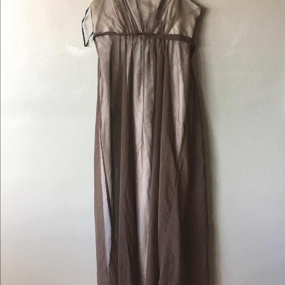 Mackenzie Michaels size 16 brown dress