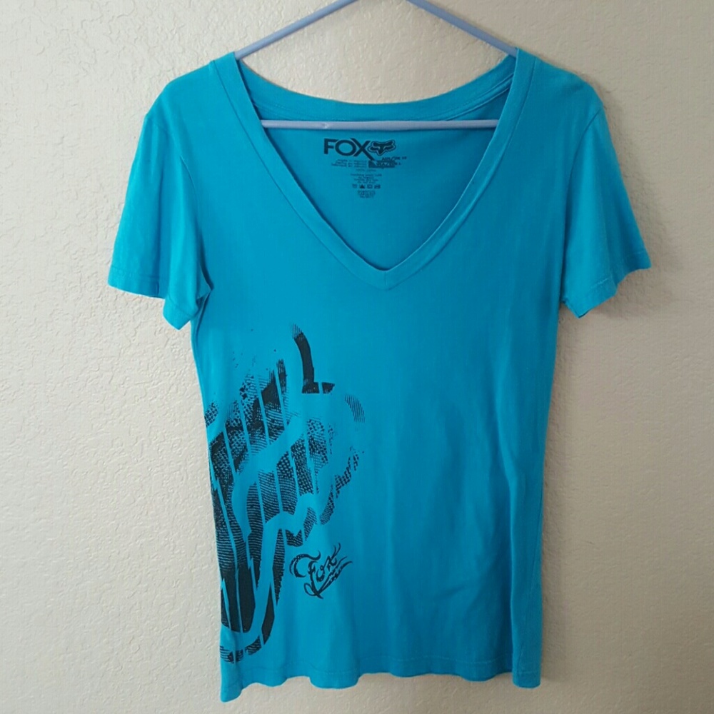 !FOX RACING WOMEN'S VNECK TSHIRT!
