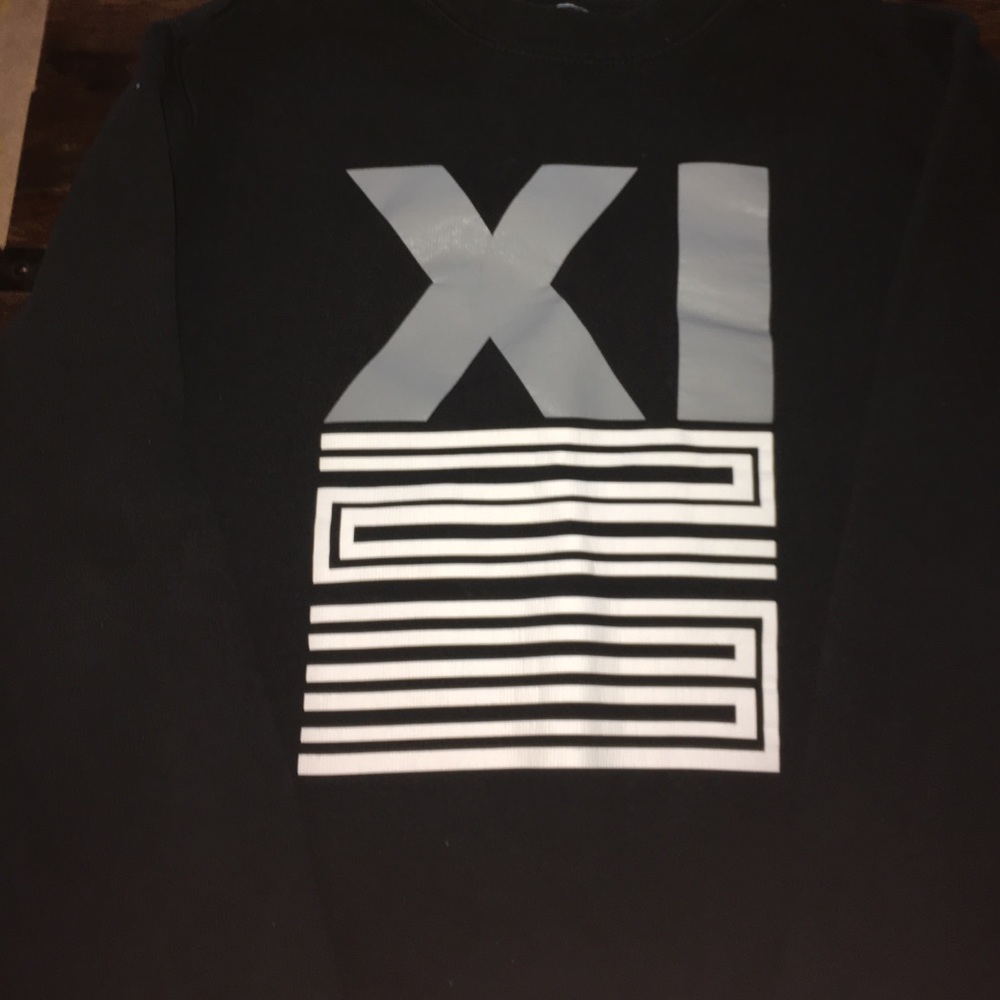 Jordan 11 inspired crew neck