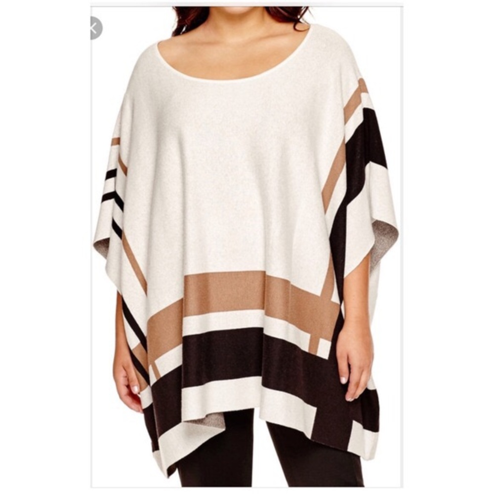 Worthington L/XL Poncho NWT