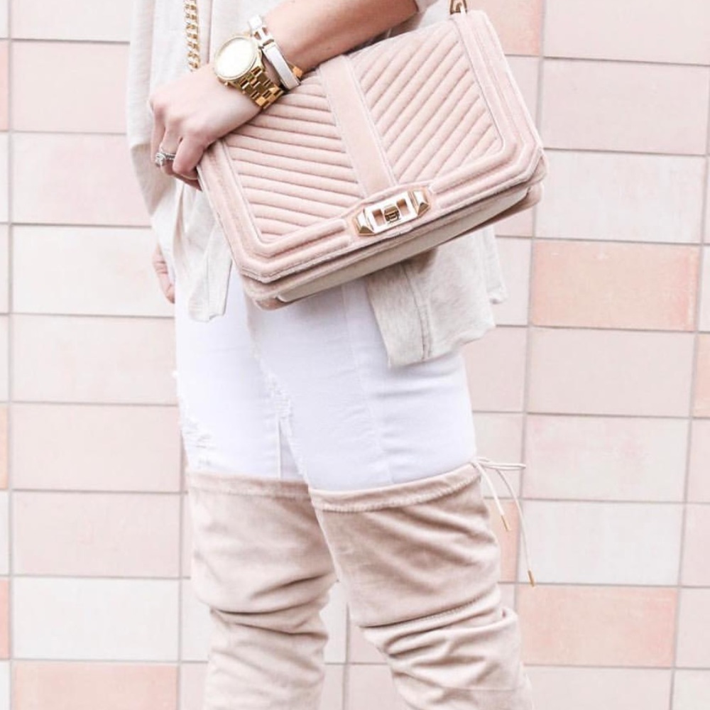 ‼️‼️SOLD‼️‼️Rebecca Minkoff Velvet Love Cross Body