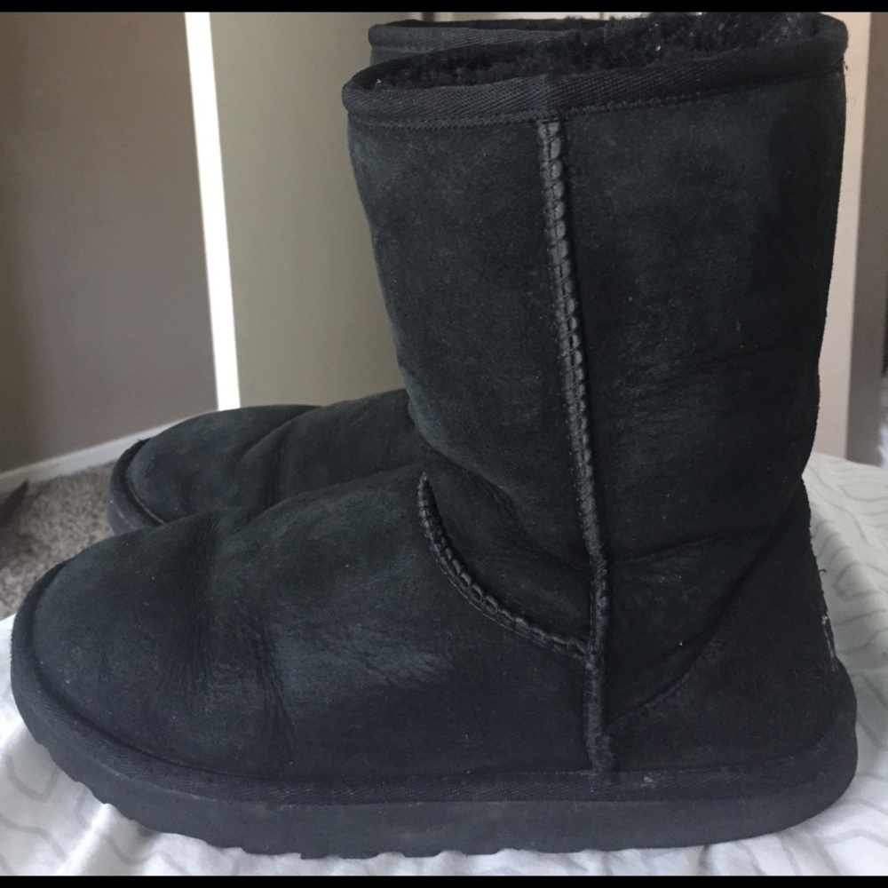 BLACK UGG BOOTS