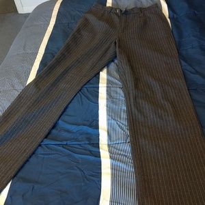 5x$25! Pinstripe Wool Trousers