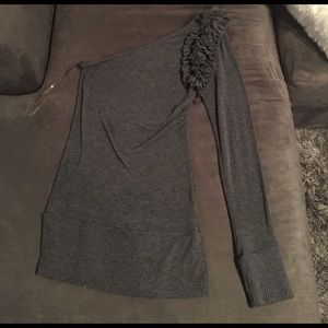 Forever 21 SMALL one shoulder sweater