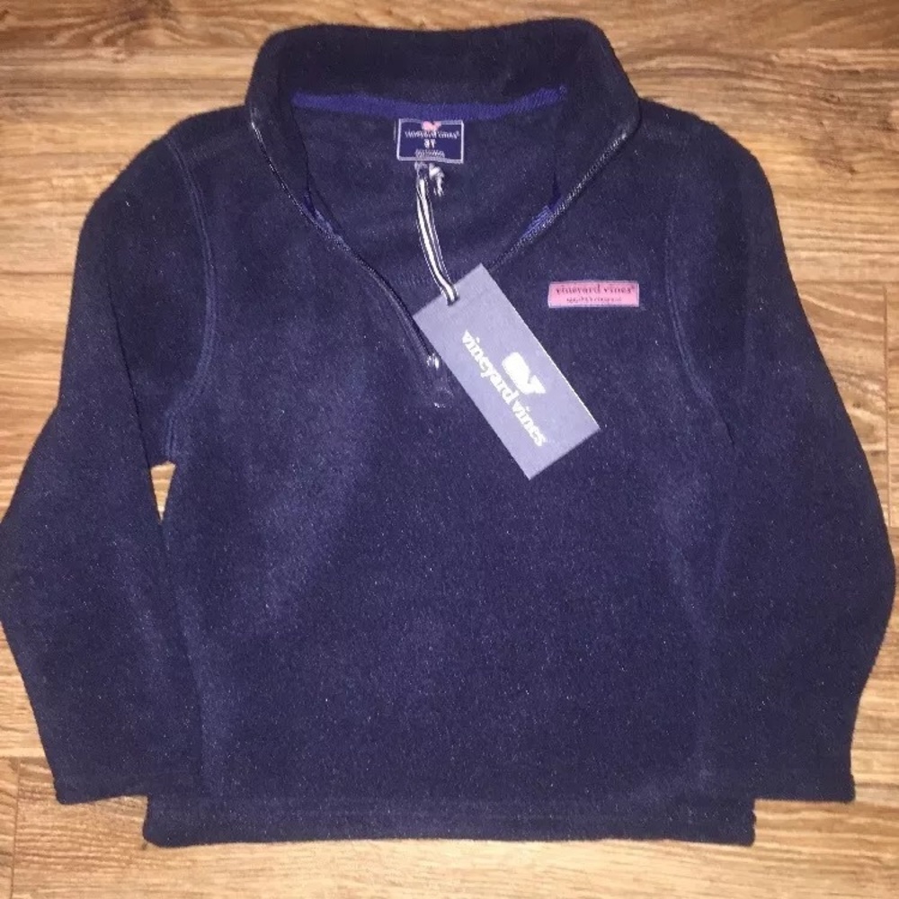 Vineyard Vines Boys Ferry Boat Fleece Tidal Wave