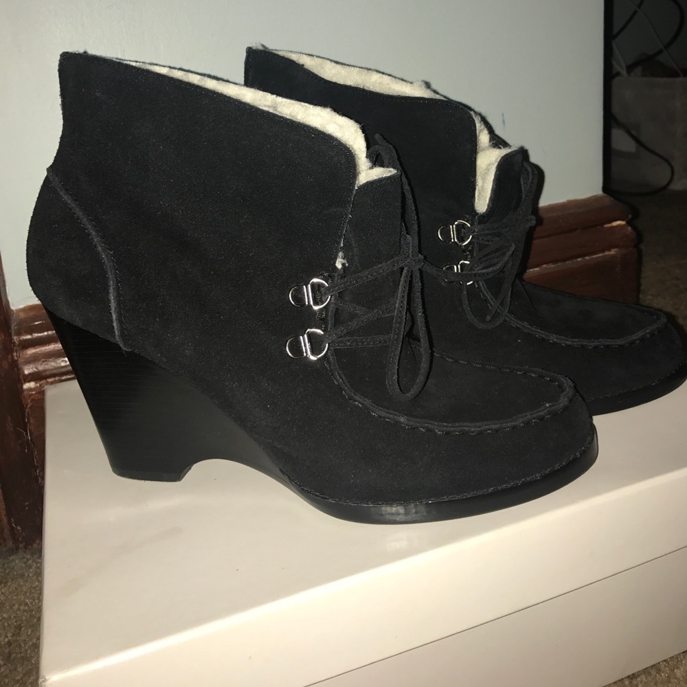 Michael Kors Suede Wendi Bootie