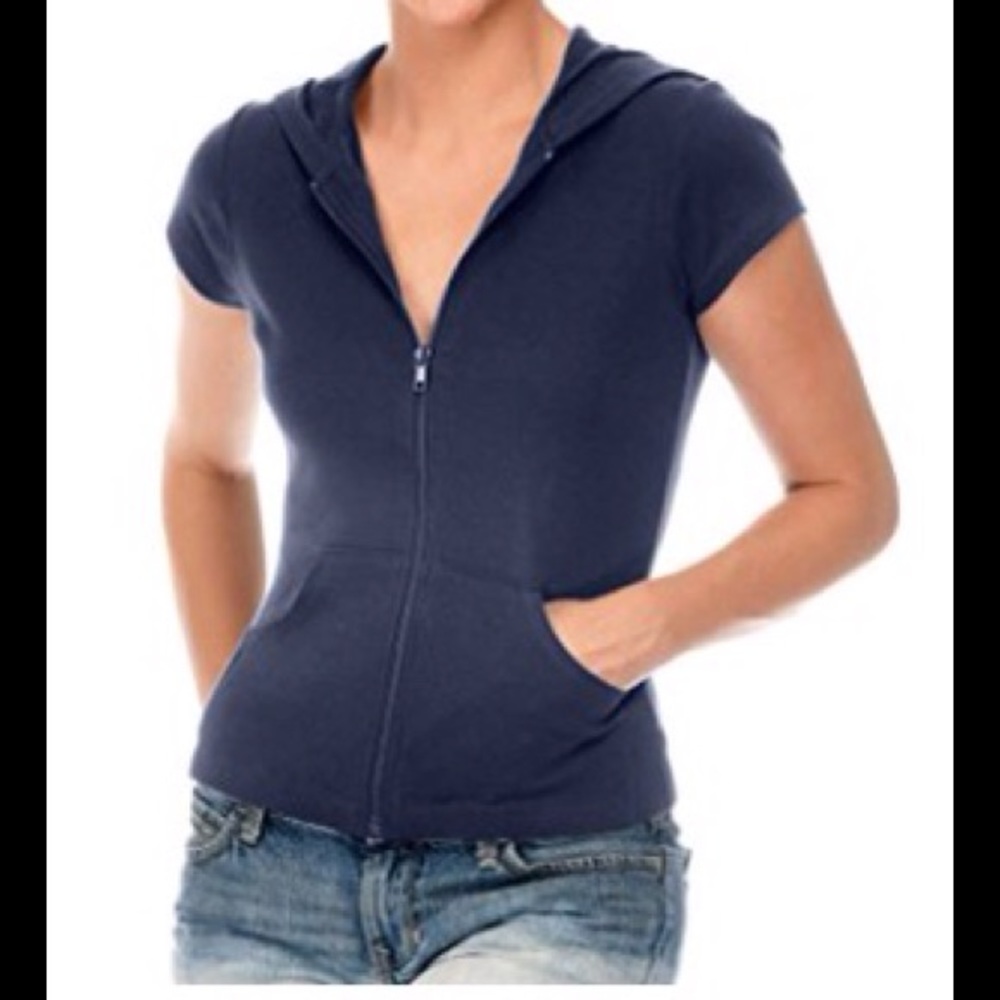 Kavio! Junior Short Sleeve Zip Hoodie
