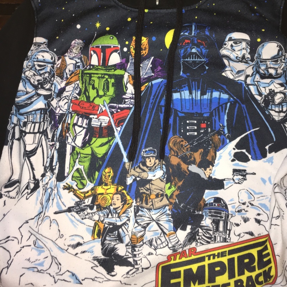 Star Wars empire strikes back hoodie