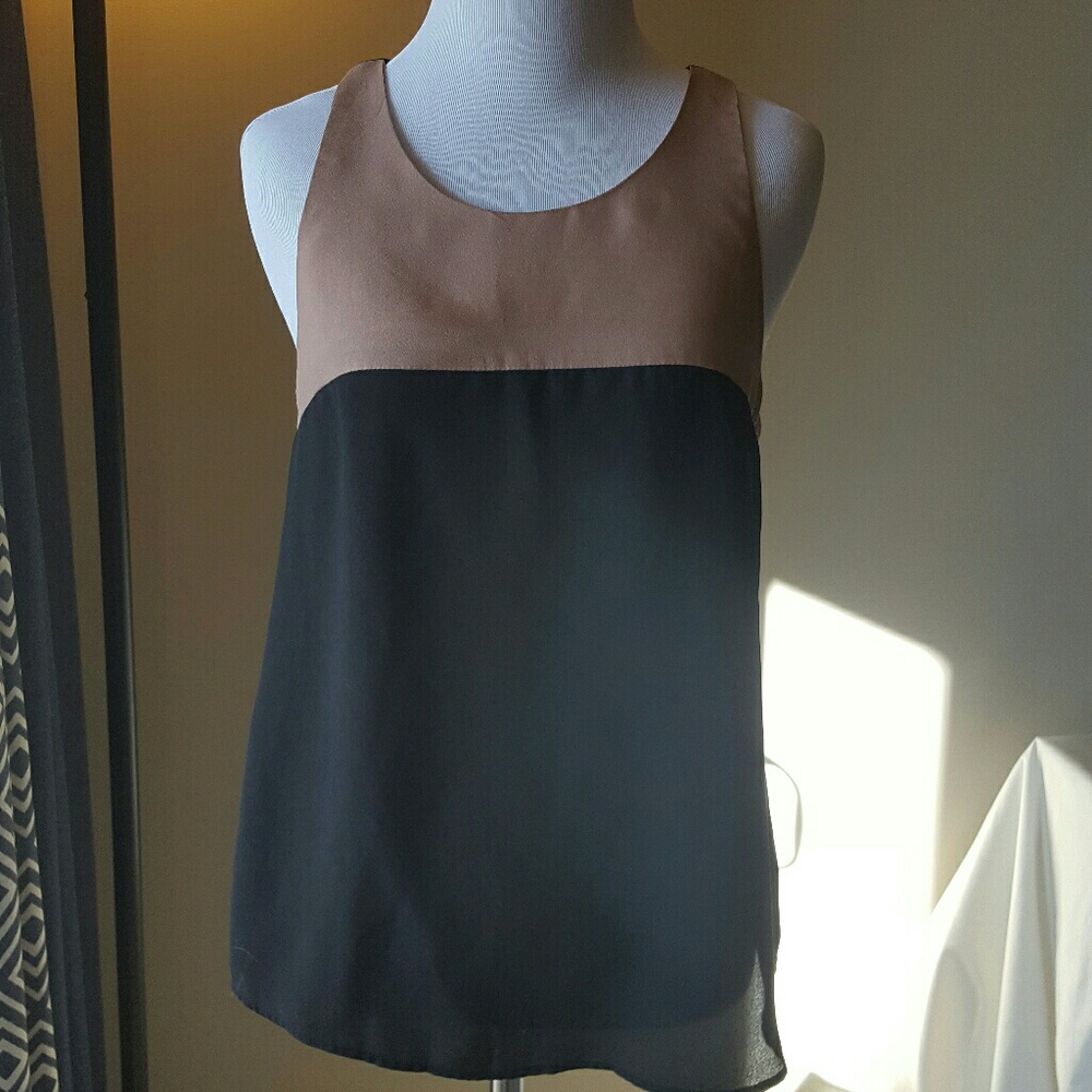 Two-Tone Blouse