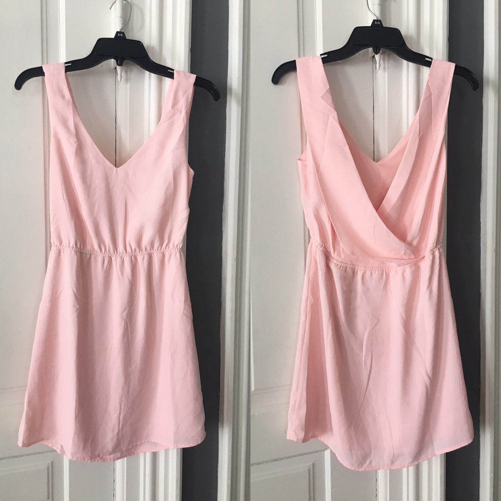Pastel pink dress