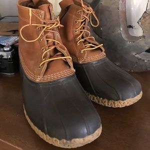 LL Bean Bean Boots sz 13 Ankle High Classic! Men's