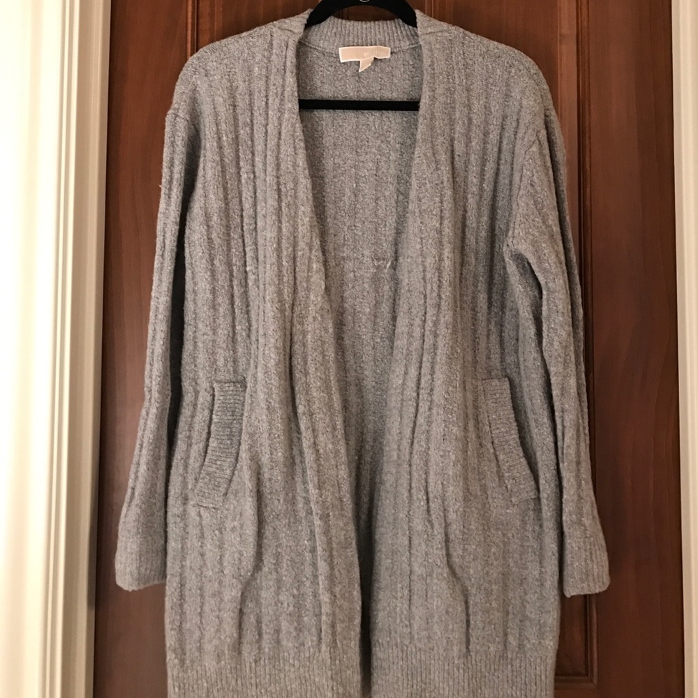 Grey Michael Kors cardigan