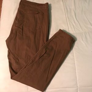 Dark Khaki Jeggings