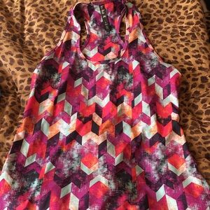 Racer back workout tank like new!