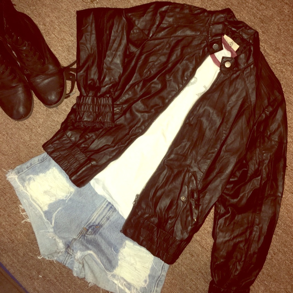 Black Poppy Moto jacket