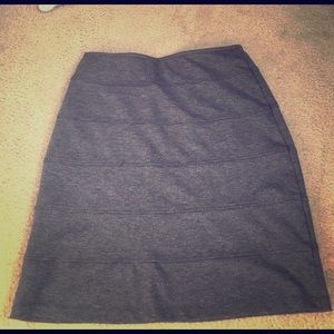 Basic detailed gray skirt 👄👗👙💋👠