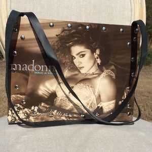 💋Madonna purse 💋 Made from vinyl record album!💕