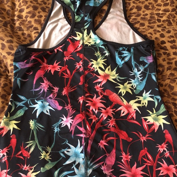 Fila racer back workout tank super cute pattern!! - Picture 3 of 3