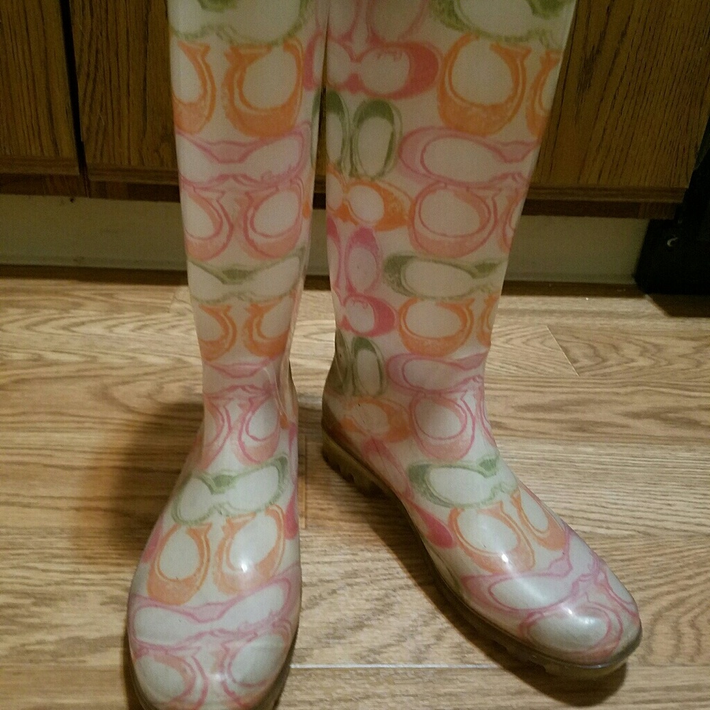 Coach Rain Boots