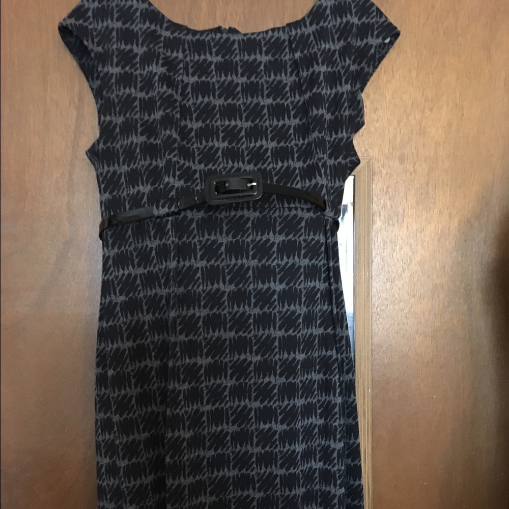 Calvin Klein size 8 belted dress.