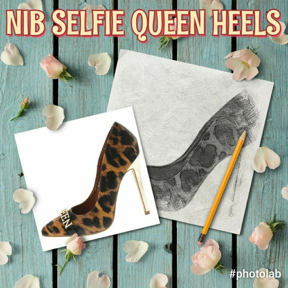 NIB Red Kiss Beauty Selfie Queen Stilettos Size 10