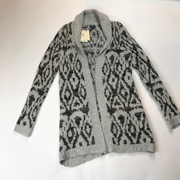 Lucky Brand Metallic Boucle Cardigan - Picture 5 of 8