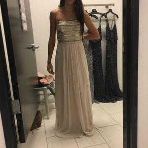 Aidan by Aidan Mattox Embellished Bodice Gown