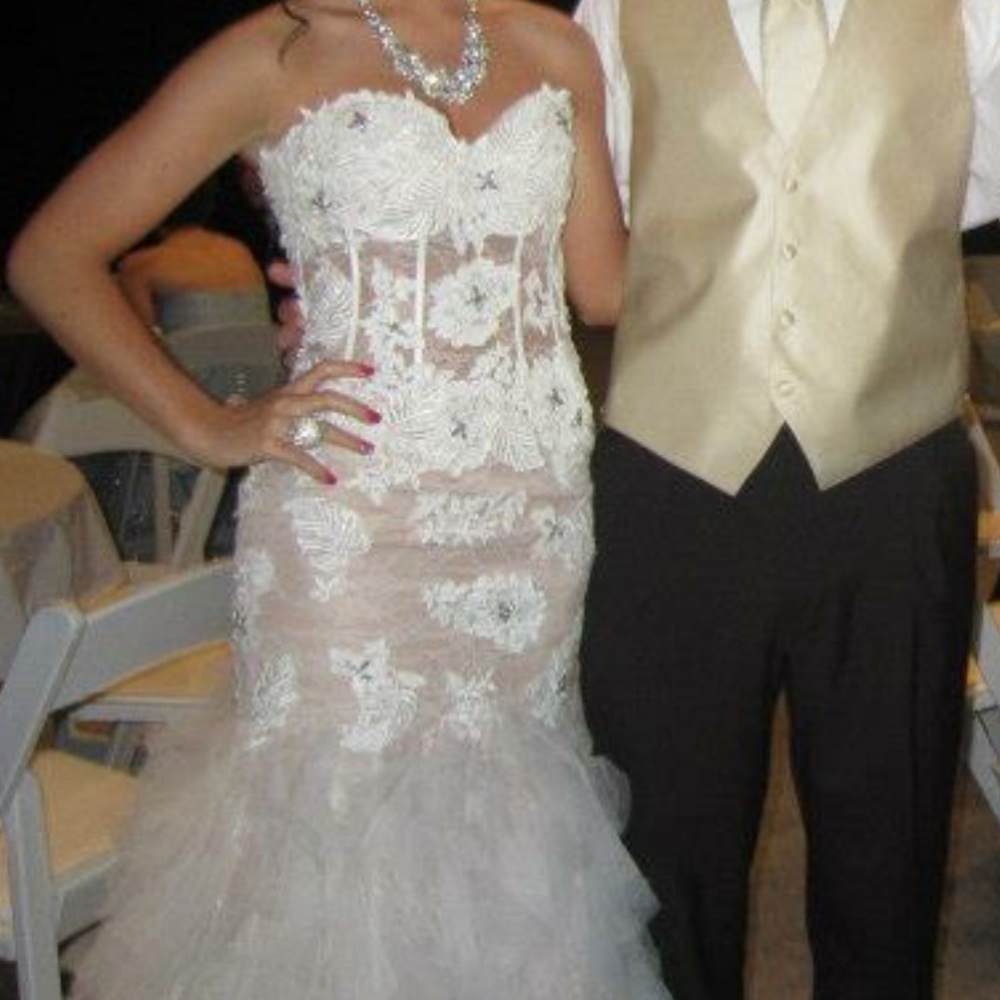 Jovani corset prom/wedding dress - Picture 2 of 4