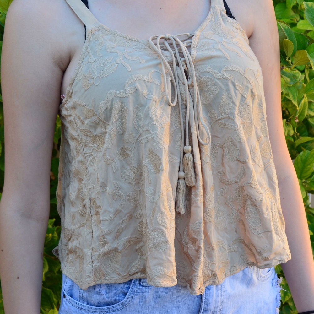 •SOLD• Lace Up Cami