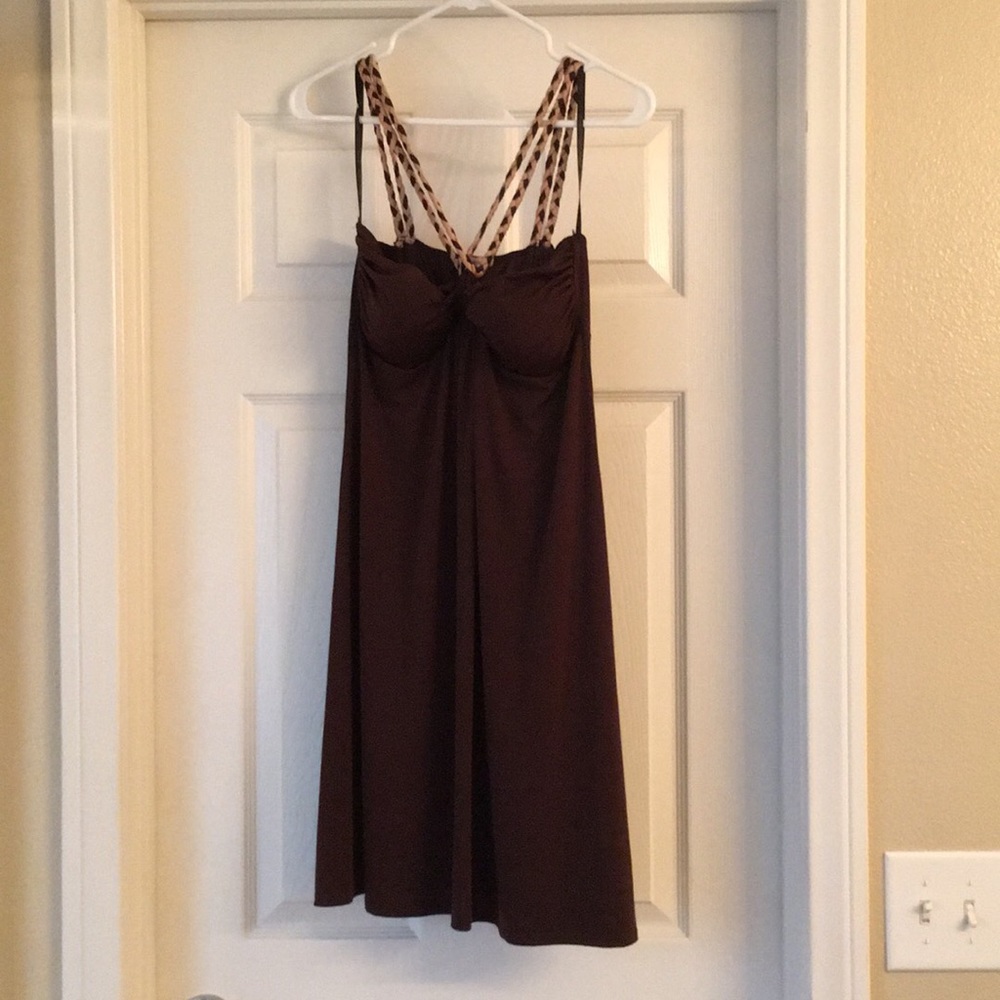 Brown dress