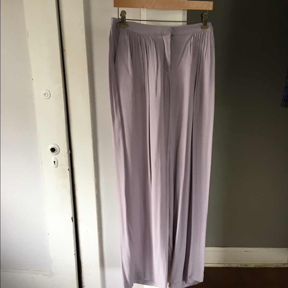 Wide leg flowy pants
