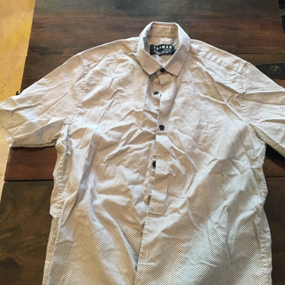 Topman button up polo