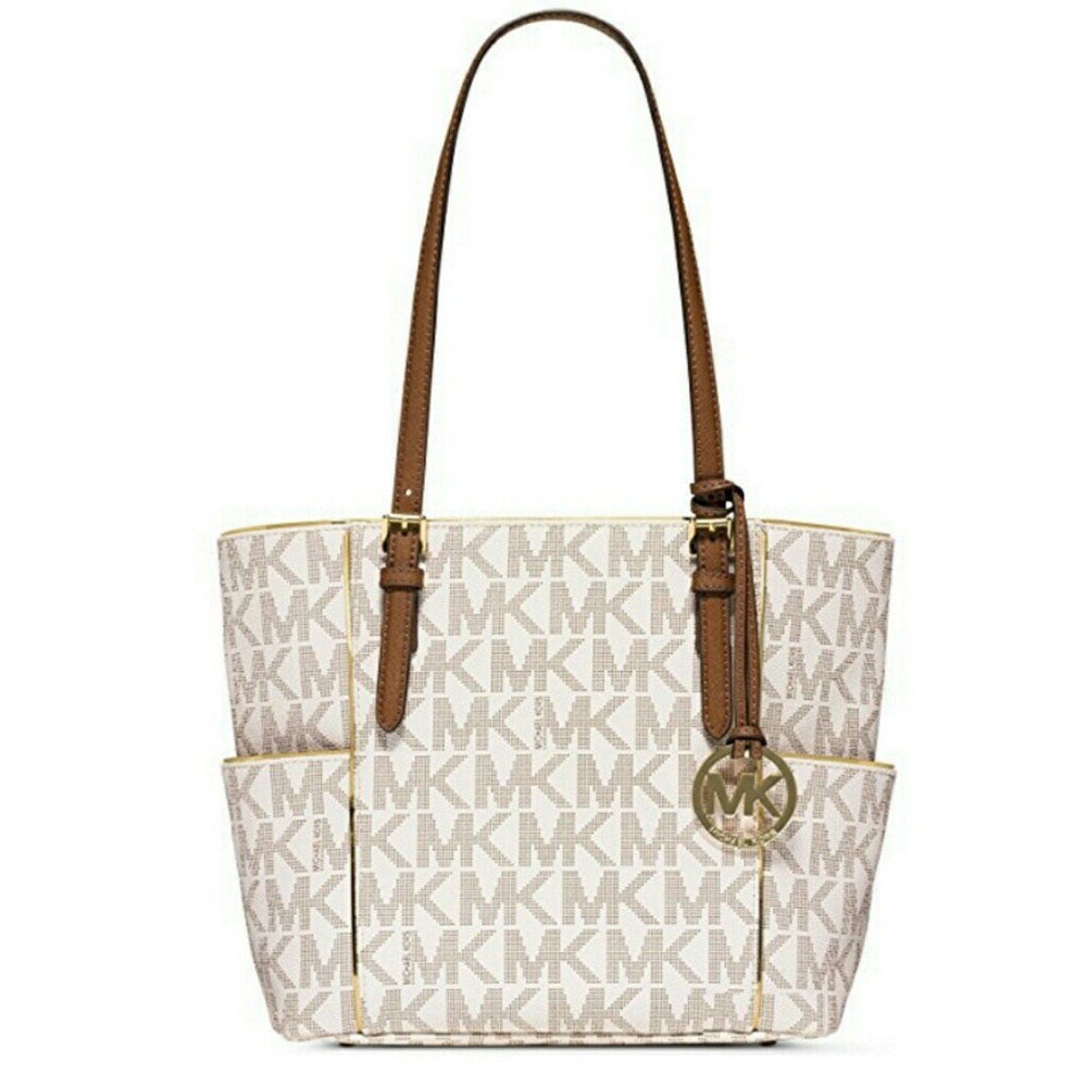 Michael Kors Jet Set Specchio Signature MD vanilla