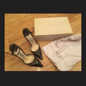 Jimmy Choo Black Pumps 6.5