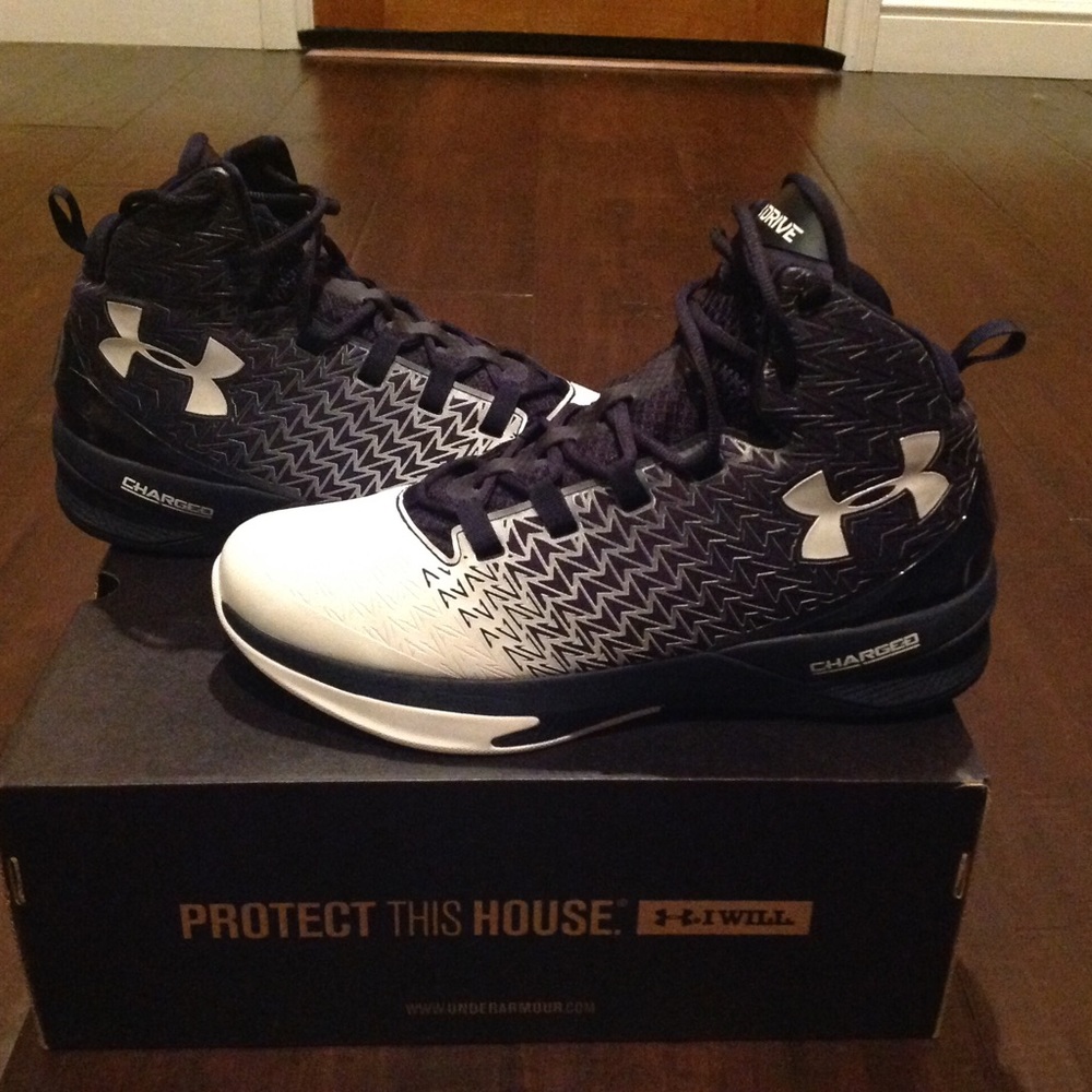 Under Armour Clutch Fit Drive 3 Navy Blue
