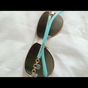 Tiffany Locks Aviator Sunglasses